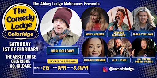 John Colleary at The Comedy Lodge | The Abbey Lodge