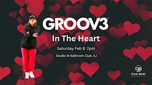 GROOV3 In The Heart with Amy C Rad | Studio M Ballroom Club