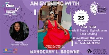 An Evening With | Broward County Main Library