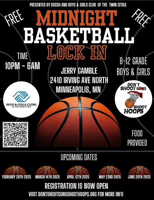Youth Midnight Basketball | 2410 N Irving Ave