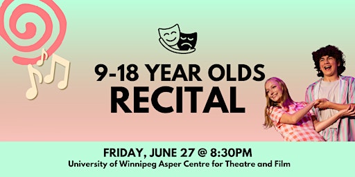 Meraki June Recital: Students Ages 9-18 | Asper Centre For Theatre and Film