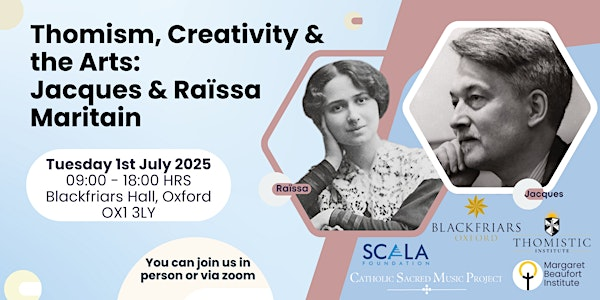 Thomism, Creativity & the Arts: Jacques & Raissa Maritain | Blackfriars