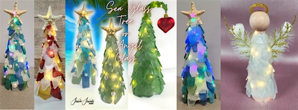 Sea Glass Angel or Tree Workshop at Moonstone Art Studio | MoonStone Art Studio
