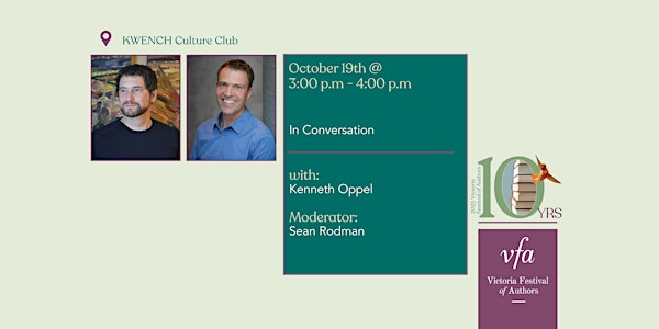 In Conversation with Kenneth Oppel | KWENCH Coworking & Culture Club