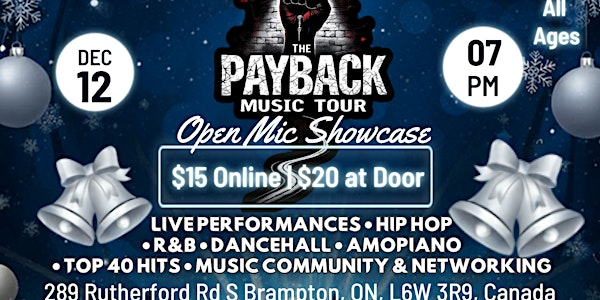 The PayBack Music Showcase | Spot 1 Grill & Music Hall