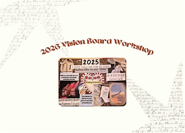 2026 Vision Board Workshop | Berretto Lounge