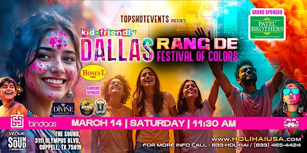 RANG DE -  MOST ELECTRIFYING HOLI  COLOR FESTIVAL 2026 | The Sound