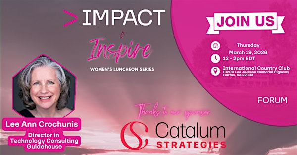 IMPACT & INSPIRE Women's Networking Luncheon March 2026 | International Country Club