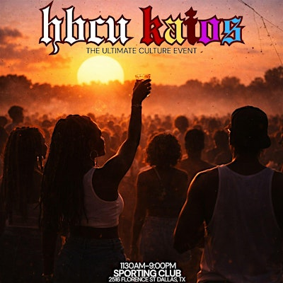 HBCU KAIOS BLOCK PARTY | SUN YARDTOPIA WKND | Sporting Club