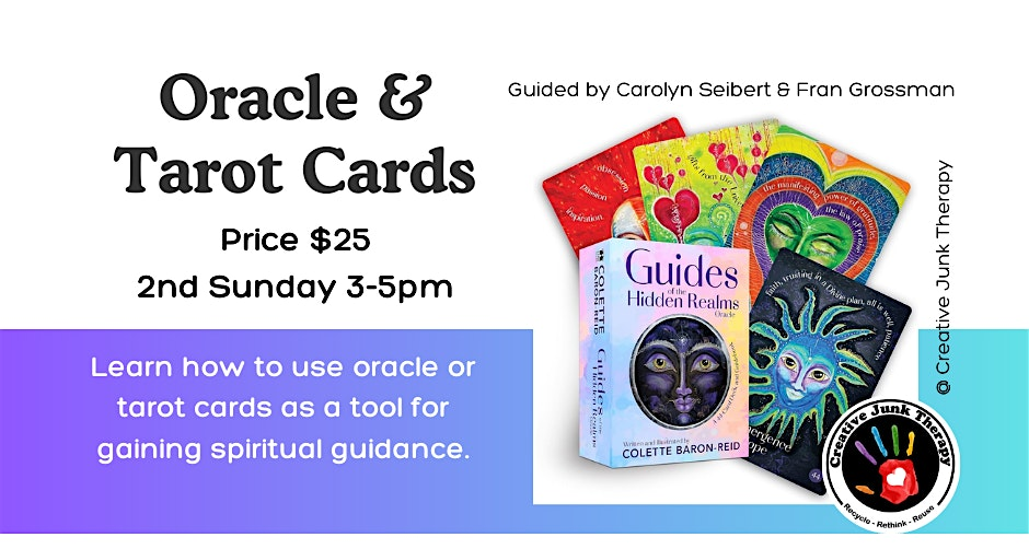 Oracle & Tarot Cards | Creative Junk Therapy