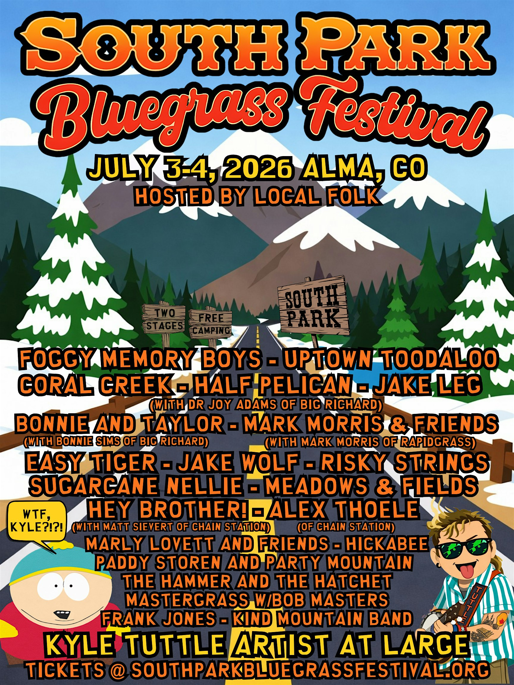 South Park Bluegrass Festival | Alma Town Park