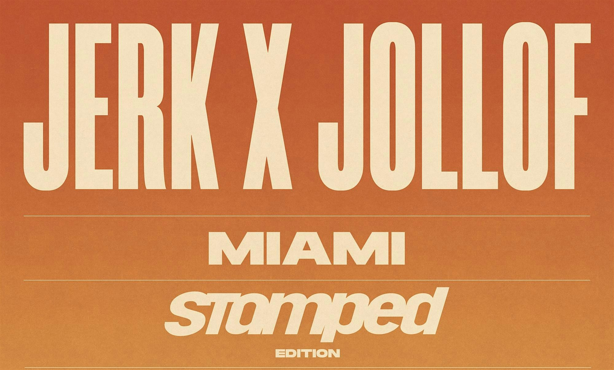 Jerk x Jollof: Miami Pool (STAMPED Edition) | ARLO Wynwood