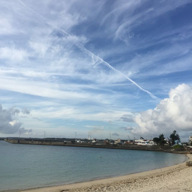【沖縄･宮古島】市街地から徒歩で行ける美しいビーチ🏖