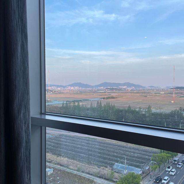 김해 아이스퀘어호텔 김해공항 근처 호캉스 디럭스룸 !