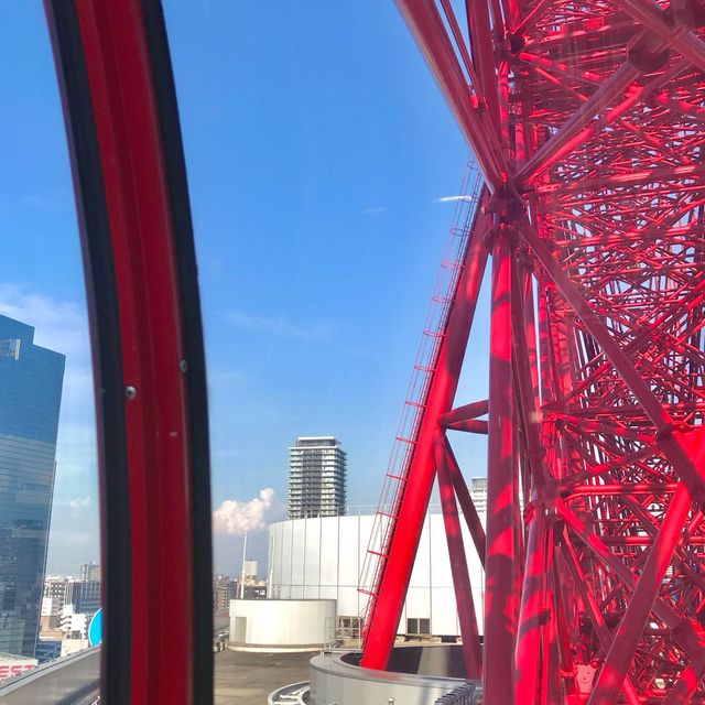“Hep Five”에서 바라본 오사카 시내🎡
