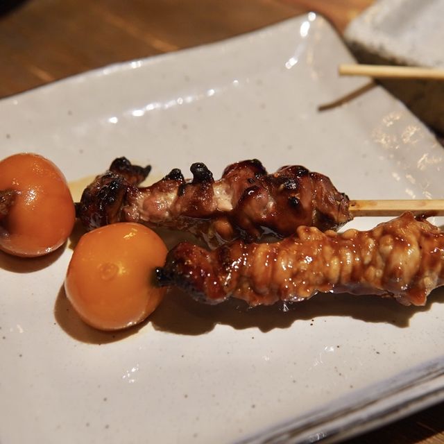 銅鑼灣高質日式炭火串燒店🍢