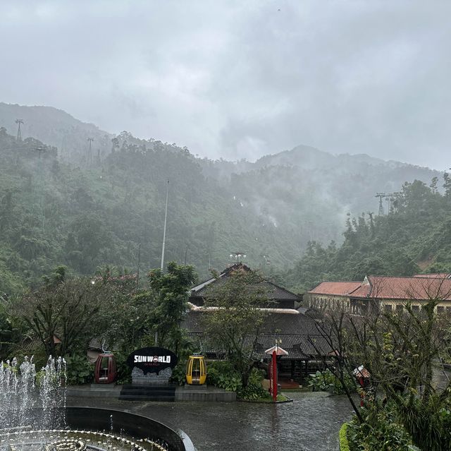 Ba Na on a rainy day