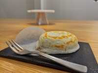 『かのや』さんで名物梅ヶ枝餅とお茶を味わう