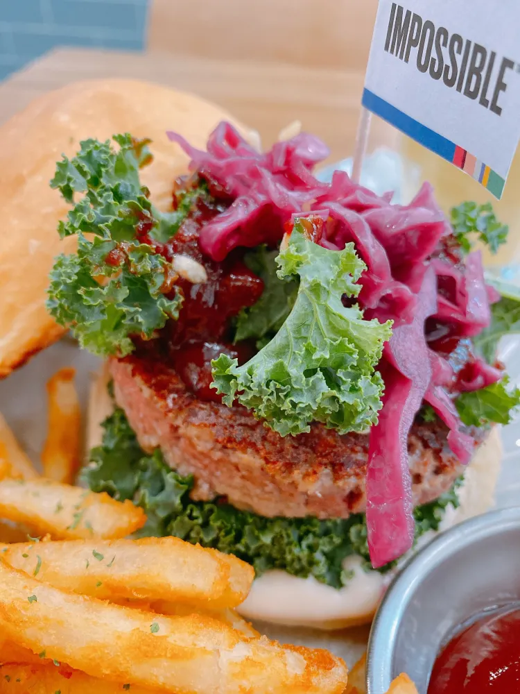 素食漢堡🍔