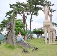 손바닥 조형물 여수핫플 '여수예술랜드'