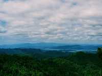 ป่าและเขา กับจุดชมวิวอุทยานแห่งชาติทองผาภูมิ