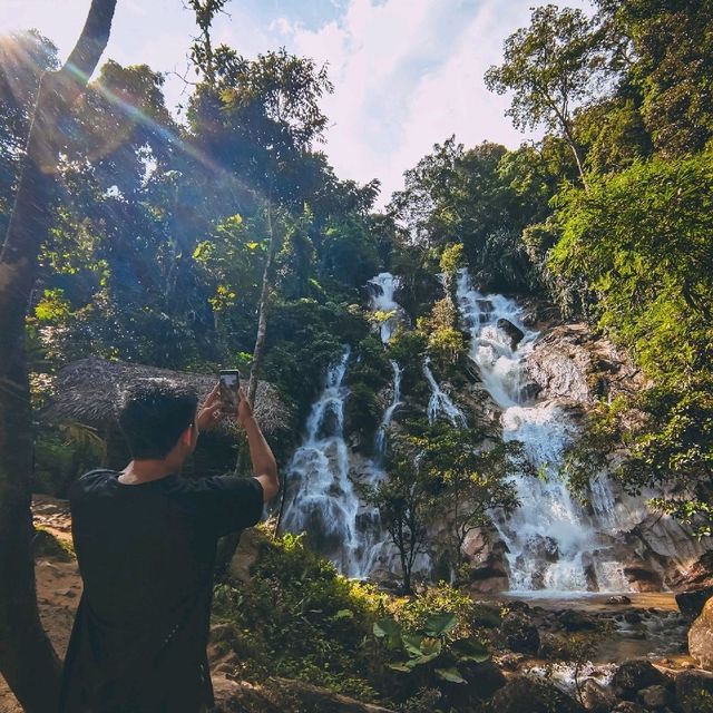 Breathtaking Waterfall of Lata Penyel