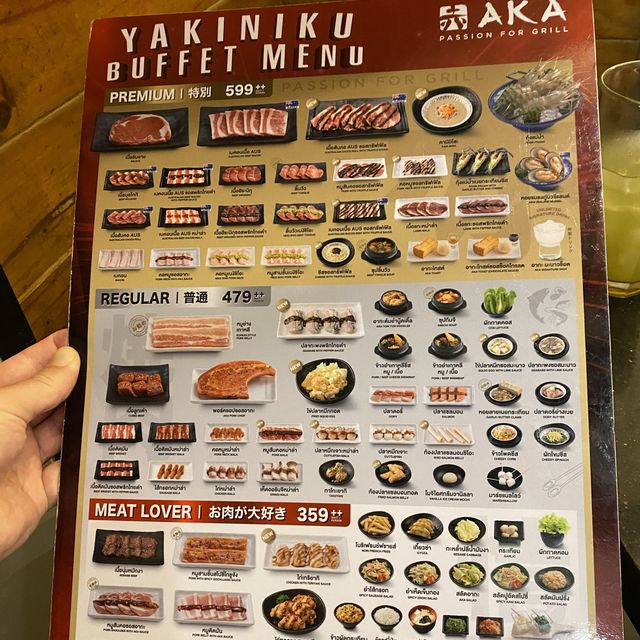 AKA - Japanese style BBQ in Pattaya