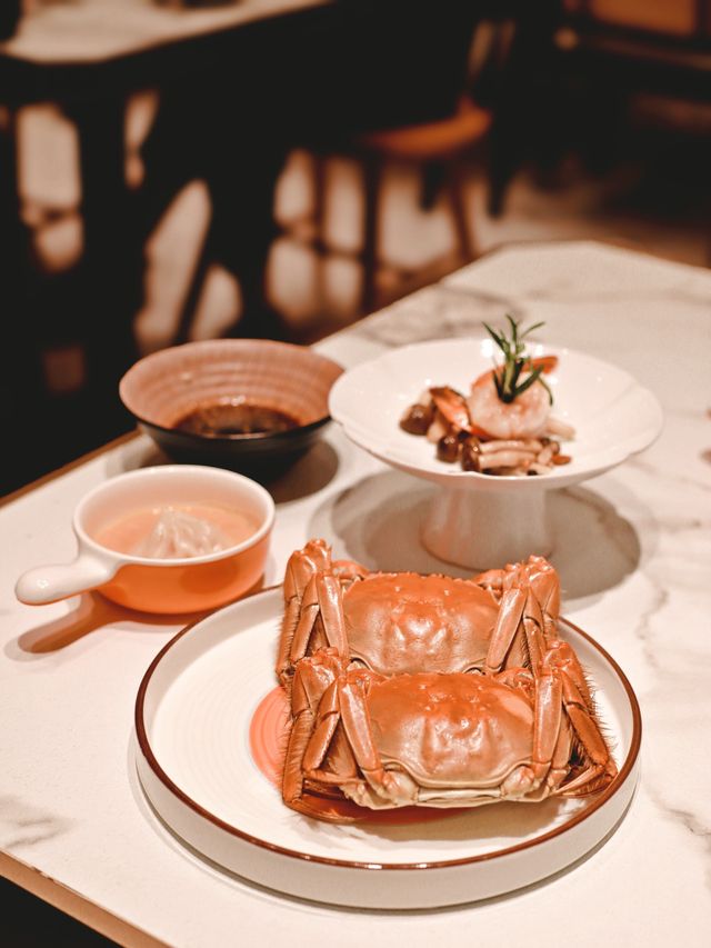 入秋必食爆膏大閘蟹套餐 