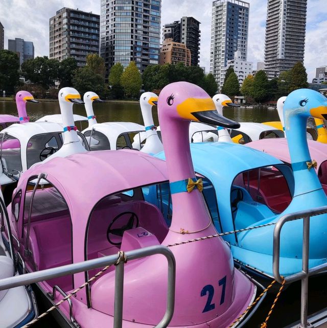 Shinobazu Pond in Ueno Park