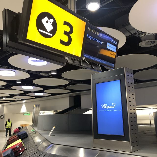 런던 여행의 시작, 히드로 국제 공항