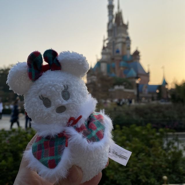 充滿聖誕氣氛的香港迪士尼🎄☃️