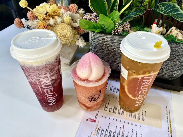 網美飲料🍹不只好看又好喝🍑高雄三民 『TrueWin初韻 吉林店』💃
