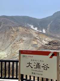 我在大湧谷！硫磺火山、空中纜車、延壽黑蛋