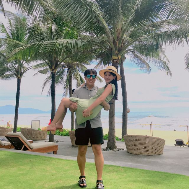 야자수가 돋보이는 이국적인 "하얏트 리젠시 다낭" 프라이빗 비치