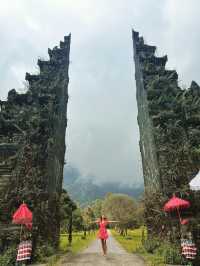Iconic Split Gate at Handara Golf Bali