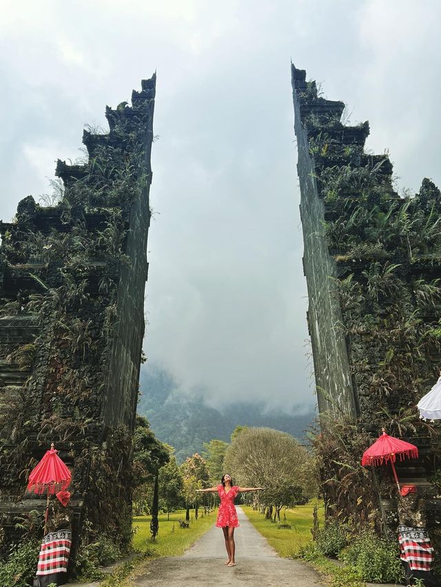 Iconic Split Gate at Handara Golf Bali