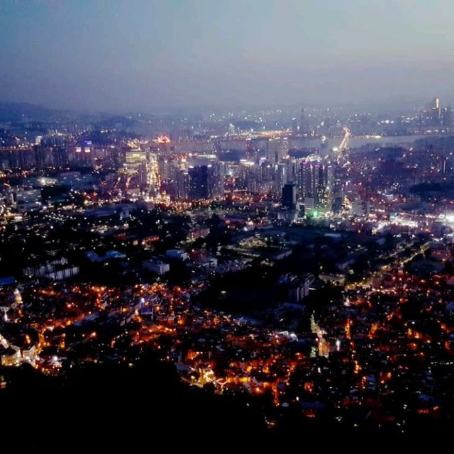 N Seoul Tower night view