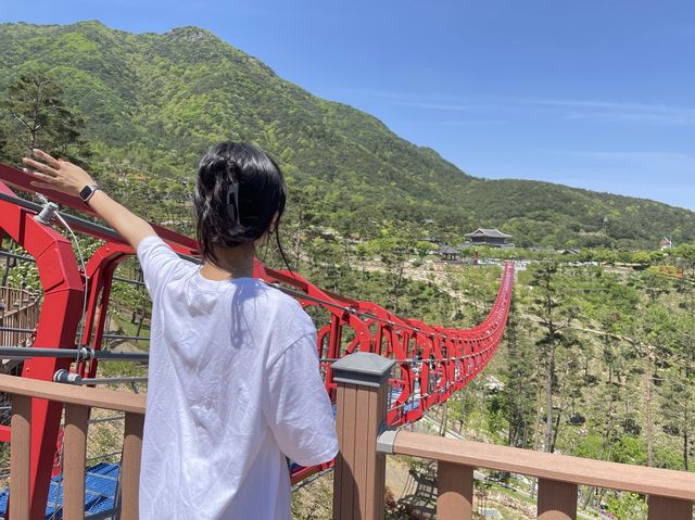 [경남/산청]산청 자연속에서 걷는 출렁다리 무릉교❣️