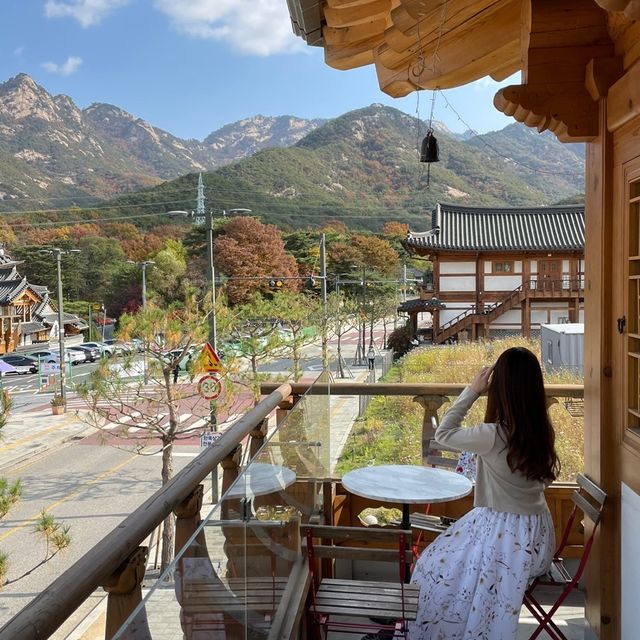 韓国/ソウル【恩平区】韓屋村にあるカフェ🫖💕