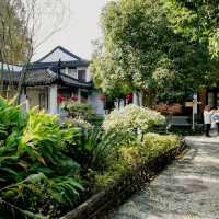 【上海】市郊外「古鎮✨朱家角」にある「課植園」🌳