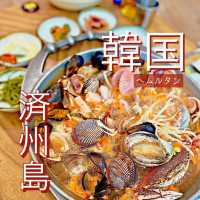 【韓国・済州島】新鮮で豪華すぎる海鮮鍋