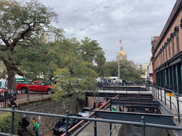 St. Patrick Parade in Savannah- Georgia 