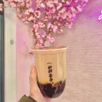 英國曼徹斯特 位置方便 唐人街內珍珠奶茶店