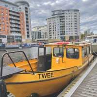 英國Leeds一日遊 - Water Taxi 體驗 ~ £1市中心遊船
