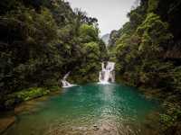 Beautiful Waterscape of Xiaoqikong@Guizhou