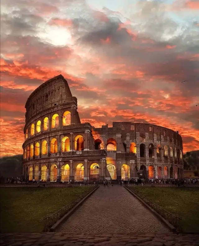 Ancient Roman Colosseum