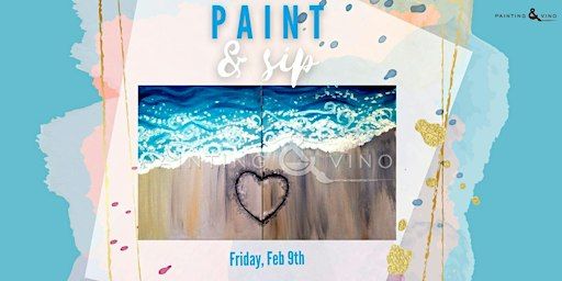 Hearts in the Sand Paint and Sip at Grand Central Market | Grand Central Market