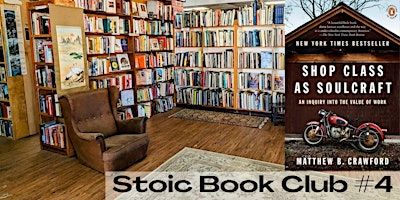 Stoic Book Club #4 | Feldman's Books, Curtis Street, Menlo Park, CA, USA