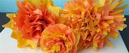 Marigold Paper Flower Making | 108 Old Brompton Rd