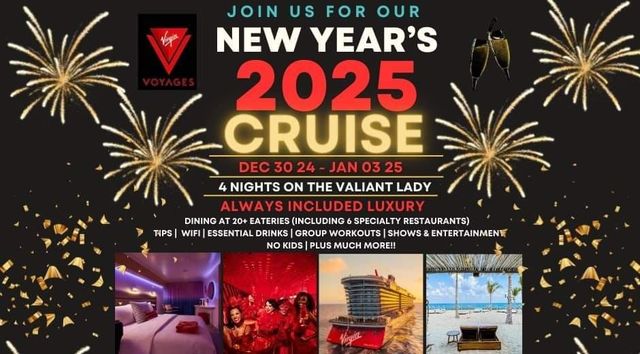 Virgin Voyages NYE 2025 | Miami
